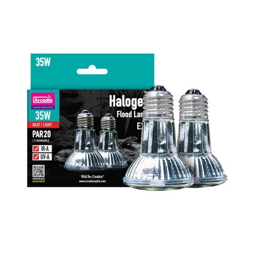 Twin Pack Halogen Flood Lamp